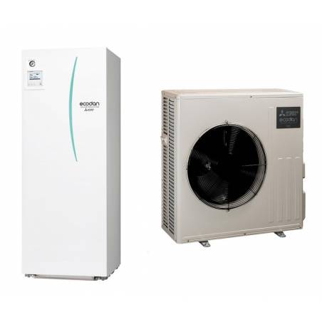 Pac air eau Ecodan eco inverter Duo 200 Litres