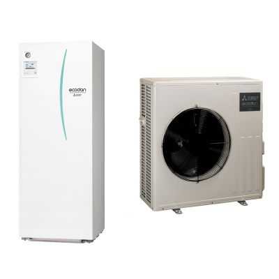 Pac air eau Ecodan eco inverter Duo 300 Litres