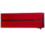 Climatiseur Mitsubishi-Electric Mural design premium rouge rubis