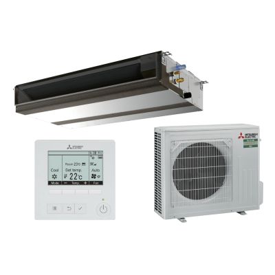 Climatiseur gainable Mitsubishi-Electric power inverter