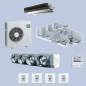 Pack gainable Mitsubishi-Electric 5.0kw pour 60m² 4 pièces Airzone