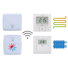 Kit regulation bi zone Daikin Altherma wifI home controls DHC