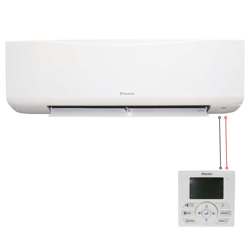 Ventilo convecteur Daikin mural FWT-HTV de 2 à 5kw